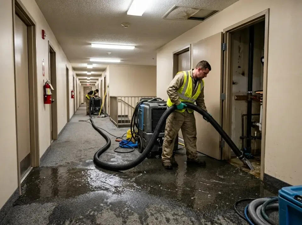 multi-unit-apartment-hallway-f-005 — frequently asked questions, Emergency Burst Pipe Water Extraction & Removal in Mont Bel…